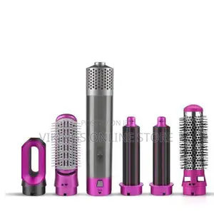 5 In1 Professional Hair Dryer Brush Automatic Curling Iron