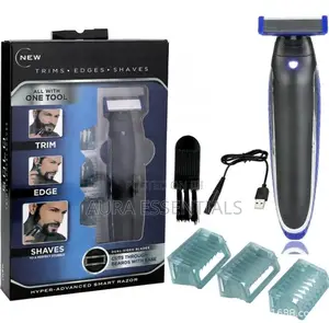 Multifunction Rechargeable Men's Personal Hair Shaver