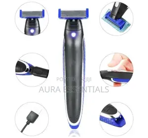 Multifunction Rechargeable Men's Personal Hair Shaver