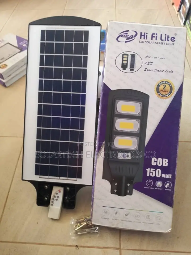150w Solar Street Lights