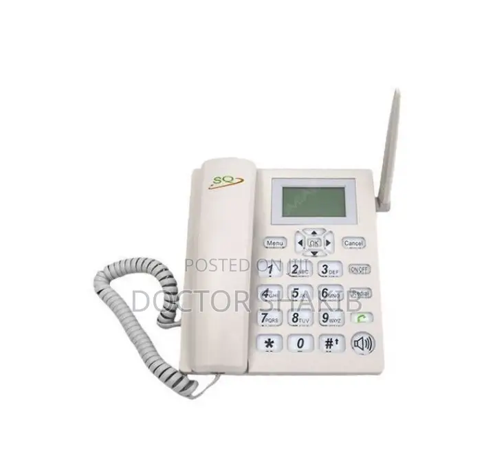 SQ Mobile Dual Sim GSM Wireless Landline Desktop Phone