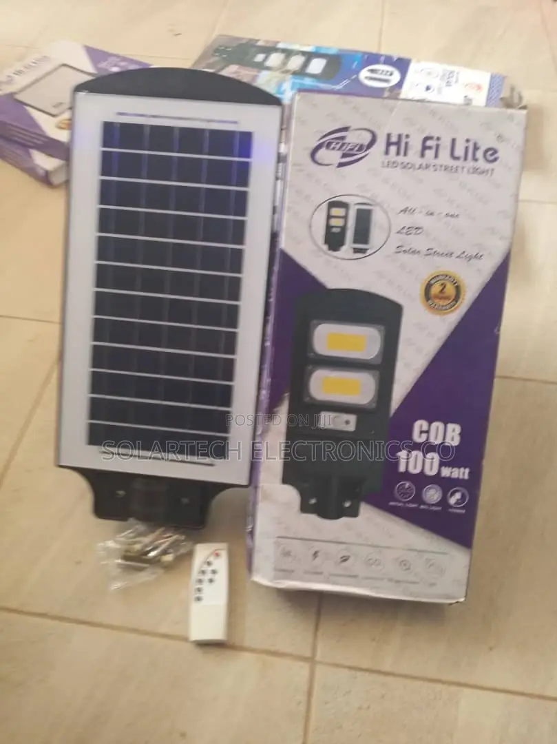 100W Led Solar Street Lights