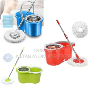 360° Rotating (Spin) Mop With Bucket