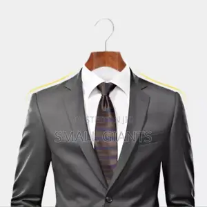 1pc Solid Wood Suit Hangers