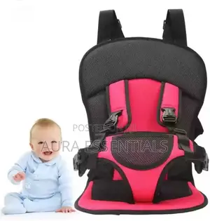Baby Car Cushion Seat With Safety Belt.