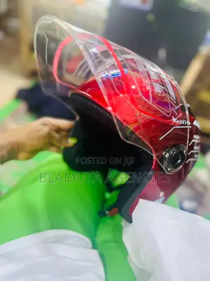 Riding Red Helmet (Motorcycle Helmet