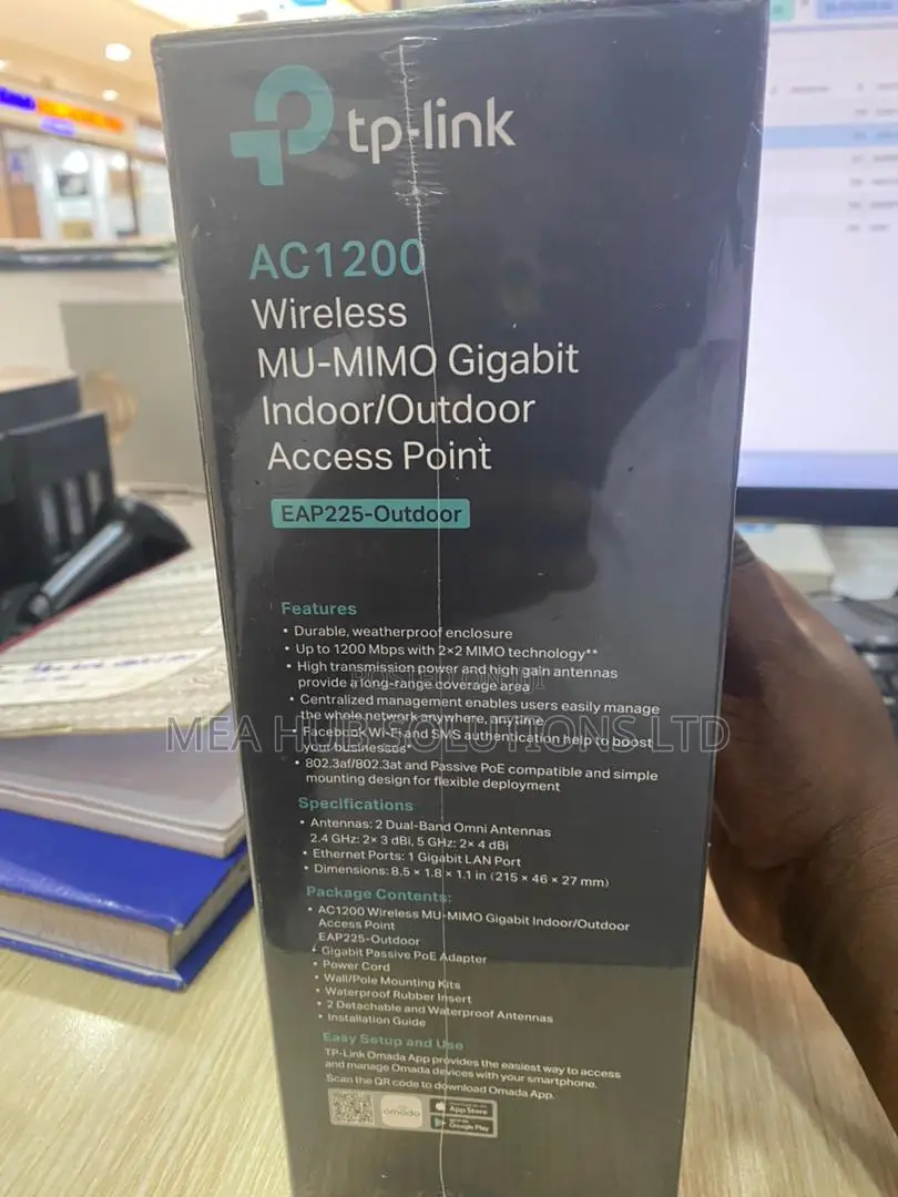 Eap 225 Access Point Tp Link Out Door