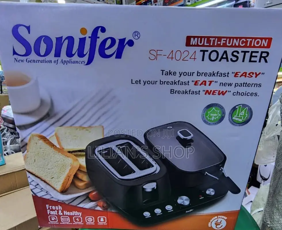Sonifer Break Fast Maker and Bread Toaster Sf-4024