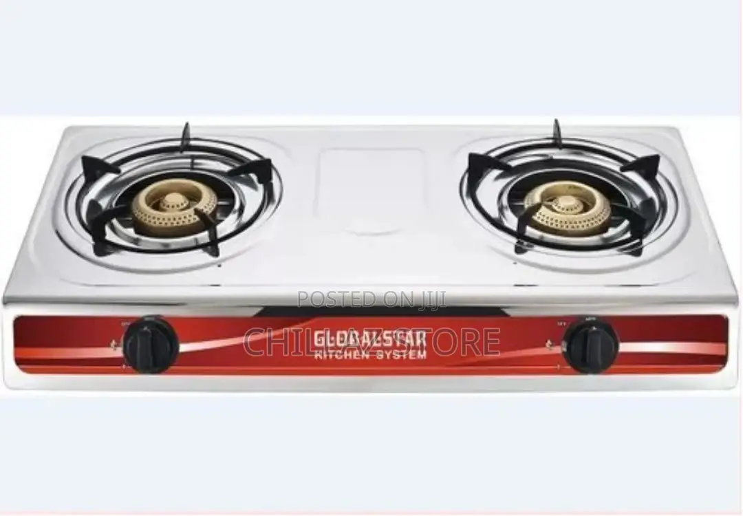 Global Star Double Burner Gas Stove