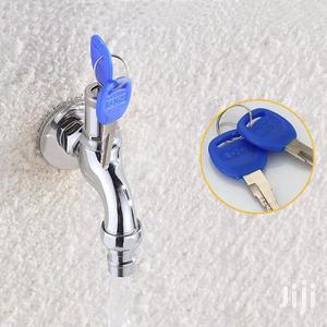 Modern Water Tap Faucet Household-outdoor With Lock Key Anti-theft