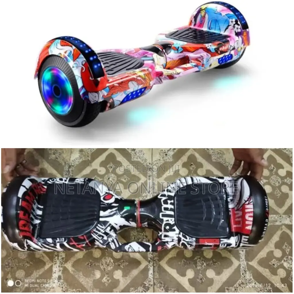 Balance Wheel Hoverboard With Bluetooth and Lights