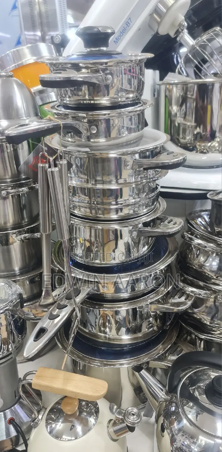 Kaisa Villa Stainless Steel Cookware Set 7pcs