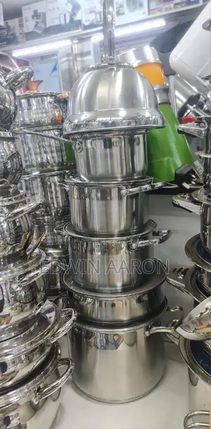 High Quality Stainless Steel Cookware Set 12pcs