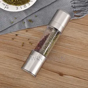 2 in 1 Dual Stainless Steel Salt and Pepper Grinder