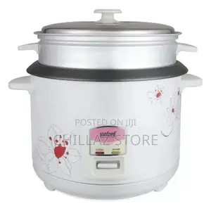 Sanford 2. 8litre Rice Cooker Steamer Pot- White