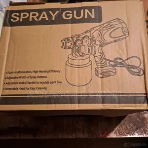 48v Rechargeable Paint Sprayer Gun With 2 Batteries