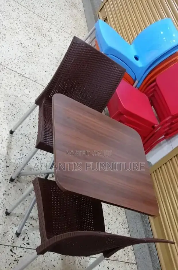 Portable Table With Two Chairs