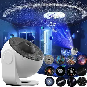 Very High Quality Galaxy Projector With 13 Discs.