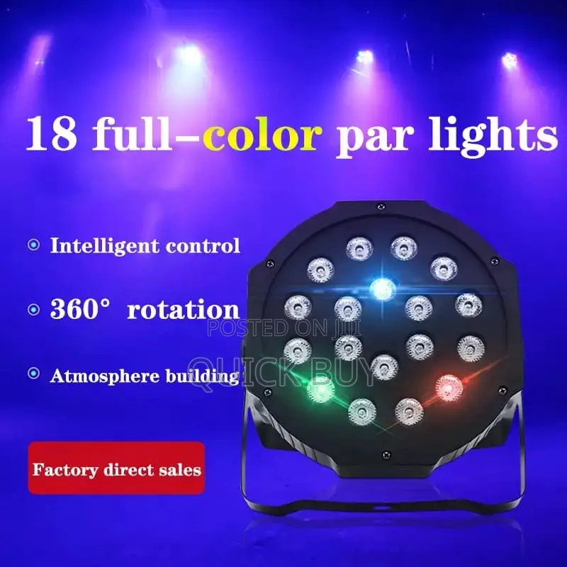 18 Led DJ Par Lights