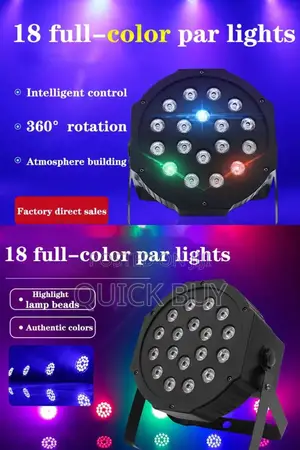 18 Led DJ Par Lights