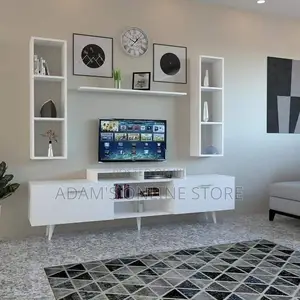 Tv Stand White Wall Unit/Wall Mount Unit/Tv Stand/Tv Stand