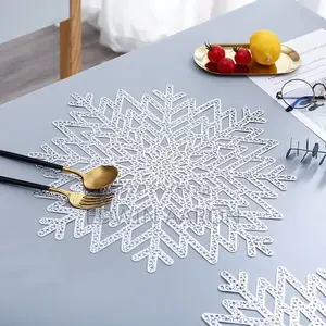 Snowflake PVC Tablemats 6pcs
