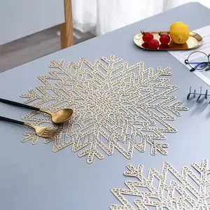 Snowflake PVC Tablemats 6pcs
