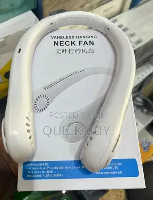 Vaneless Massage Hanging Neck Fan