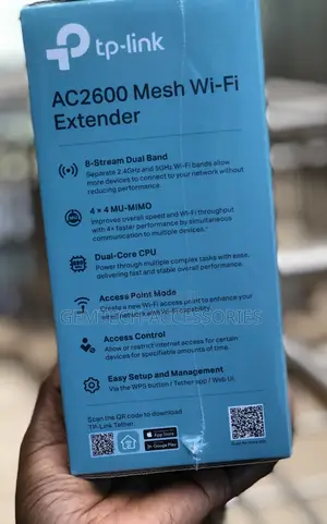 Tplink RE650 AC2600 Wi-Fi Range Extender