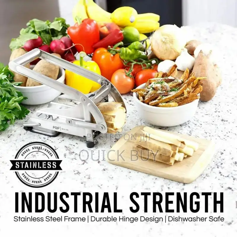 Manual Potato Cutter Multifunction Fries Stainless