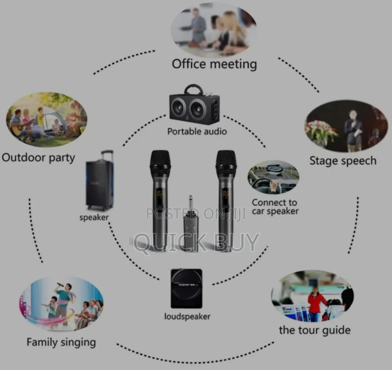 Handheld Wireless Microphone