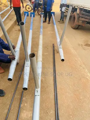Concrete 6,7 Meters Solar Light Poles Ug