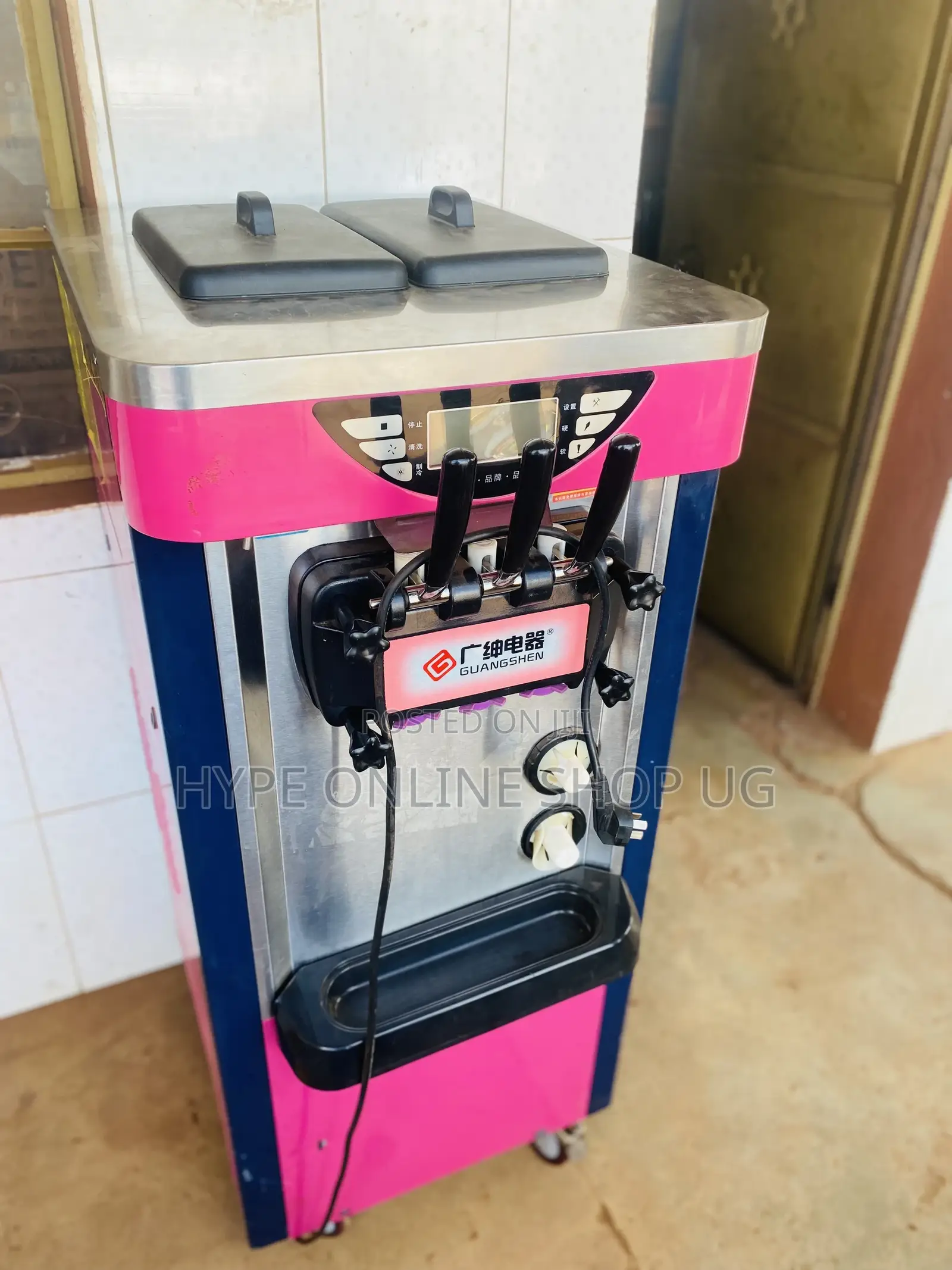 Pink Imported Icecream Machine