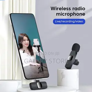 Double Type C Wireless Lapel Microphone for iPhone Android