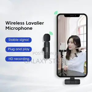 Double Type C Wireless Lapel Microphone for iPhone Android