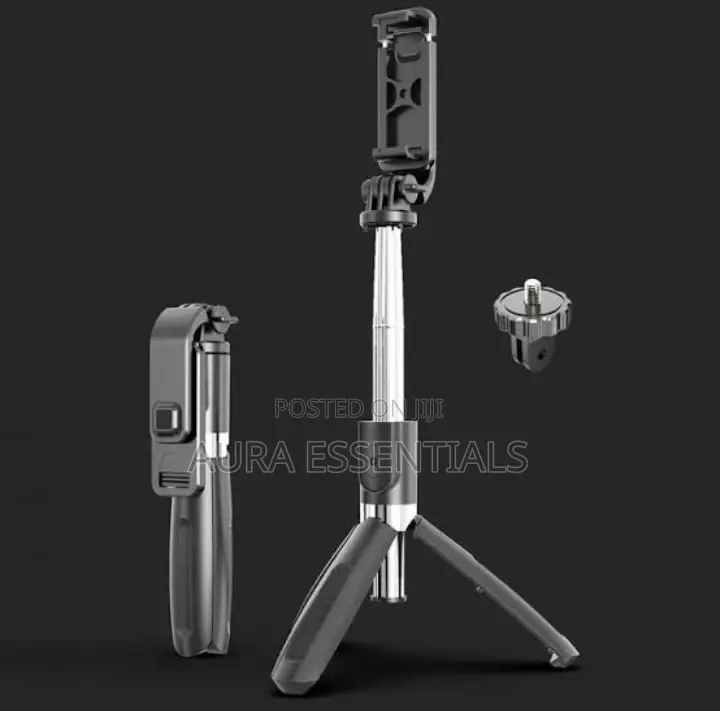 High Quality 4 in 1 Bluetooth Wireless Selfie Stick