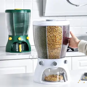 Multifunctional Insects Proof Rotating Food Storage Box