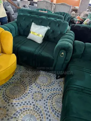 2 Seater Sofa Seat in Green Colour
