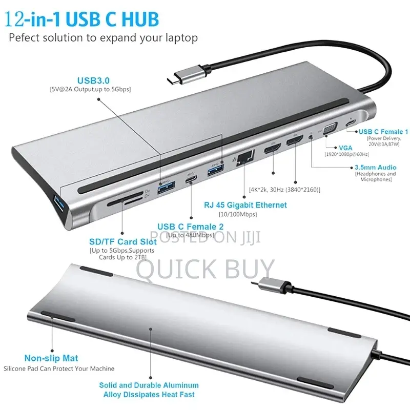 Multi Type-c USB Adapter