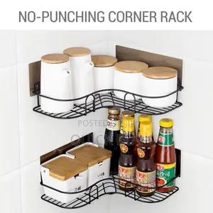 Corner Frame Shower Shelf