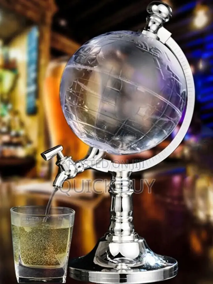 Globe Whisky Dispenser and Other Drinks