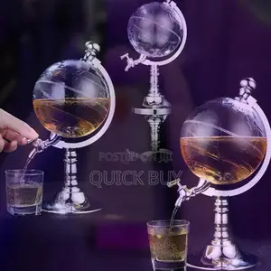 Globe Whisky Dispenser and Other Drinks