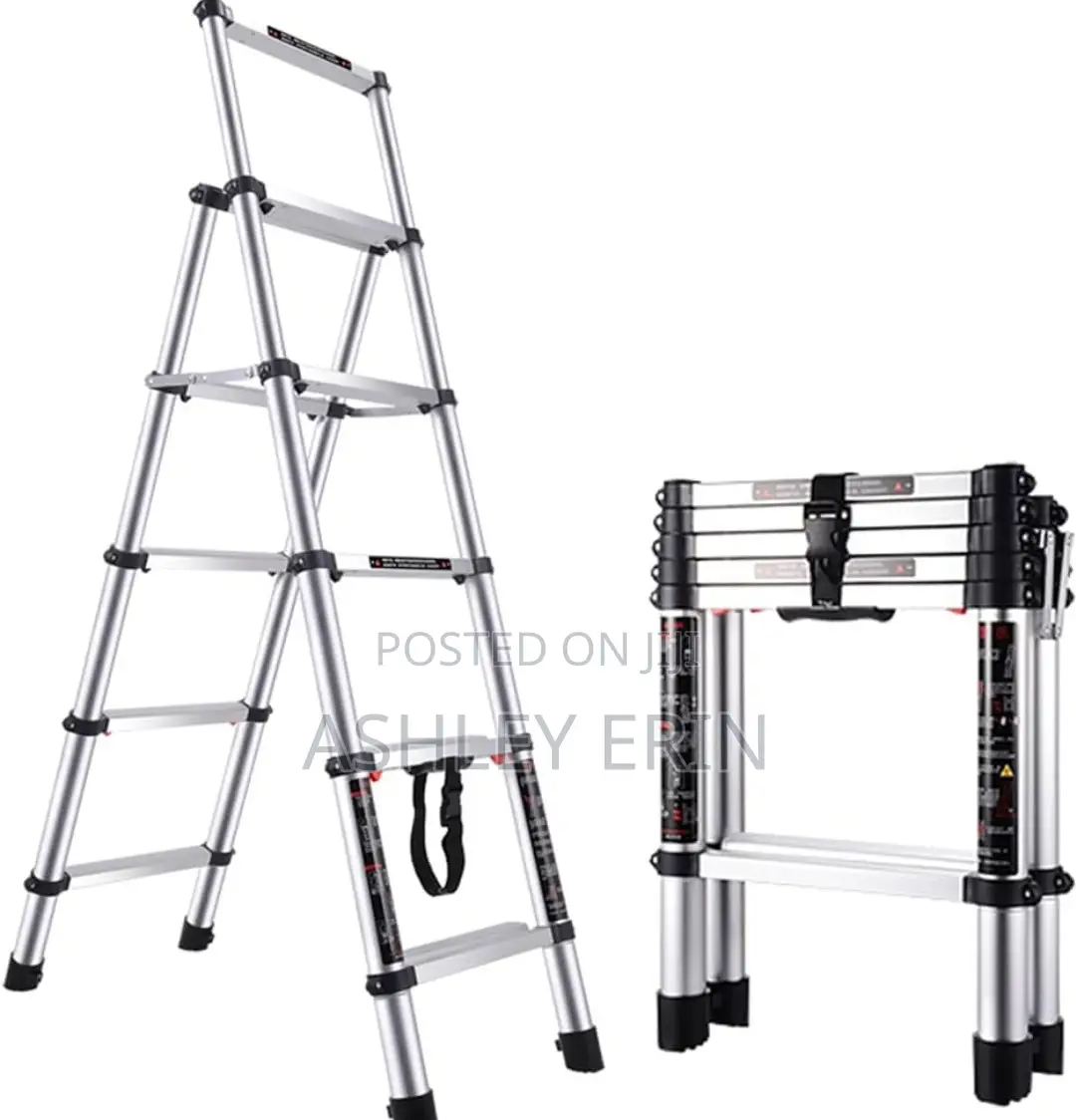 Telescopic Extension Aluminum Ladder
