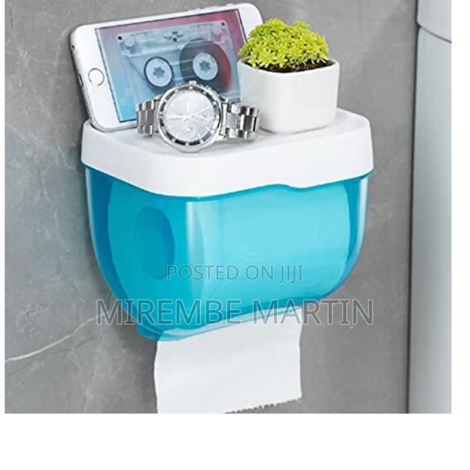Waterproof Toilet Paper Roll Holder.