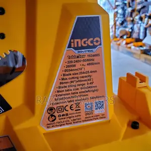 Ingco TS26005 Table Saw - Power and Precision