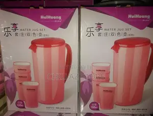 Huihuang Plastic Water Jug With Cups Ugx50,000 Ugx40,000
