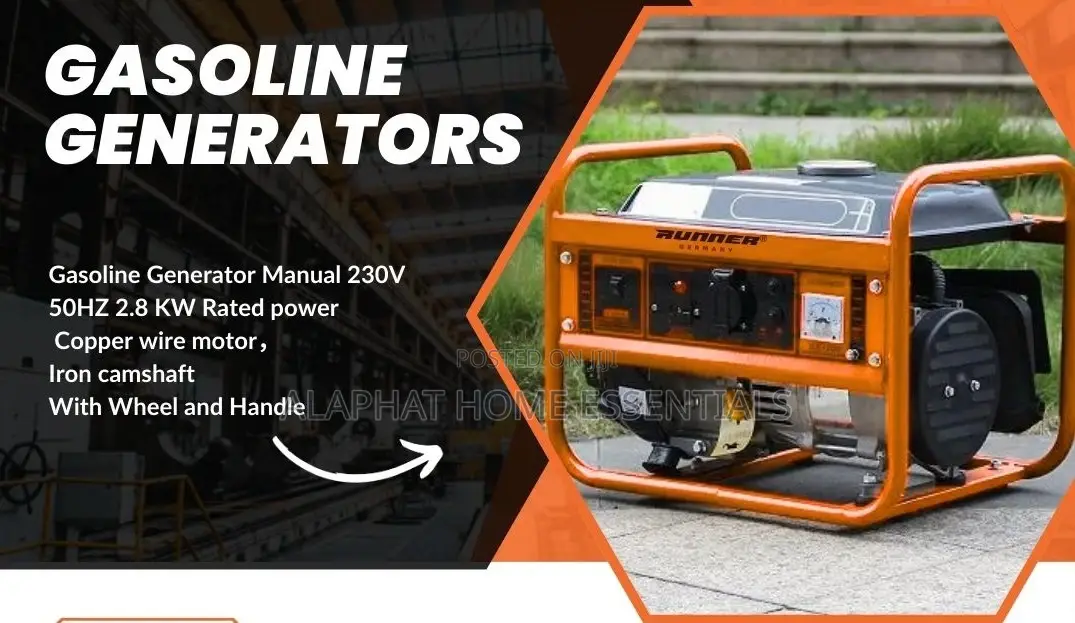 Runner Gasoline Generator 230v