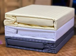 Stripped Cotton Bedsheets* With Two Pillow Cases