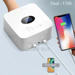 New Wireless Rechargeable Nail Lamp With Power Bank