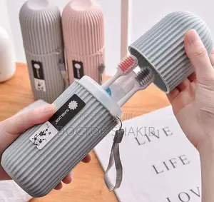 Portable Cute Travel Toothbrush and Paste Holder
